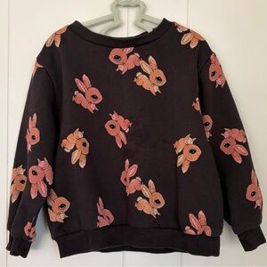 H&M Black Sweater with bunnies